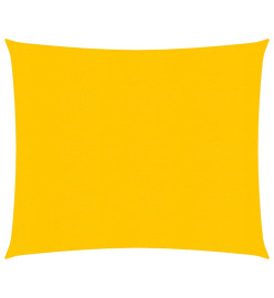 Voile d'ombrage 160 g/m² Jaune 3,6x3,6 m PEHD