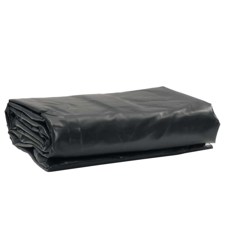 Bâche noir 1,5x2,5 m 600 g/m²