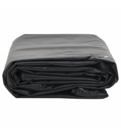 Bâche noir 5x8 m 600 g/m²