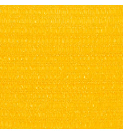 Voile d'ombrage 160 g/m² Jaune 3,6x3,6 m PEHD