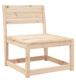 Salon de jardin 6 pcs bois de pin massif