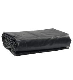 Bâche anthracite 1,5x2 m 600 g/m²