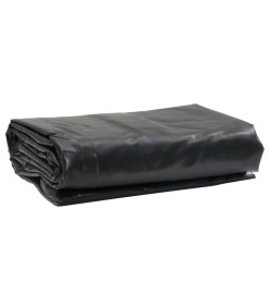 Bâche anthracite 3x5 m 600 g/m²