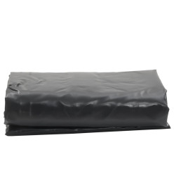 Bâche anthracite 3x5 m 600 g/m²