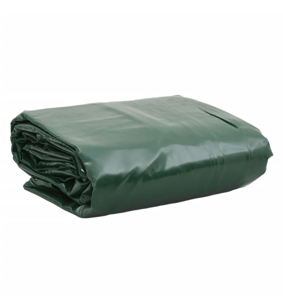 Bâche vert 5x7 m 600 g/m²