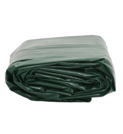 Bâche vert 2,5x4,5 m 600 g/m²