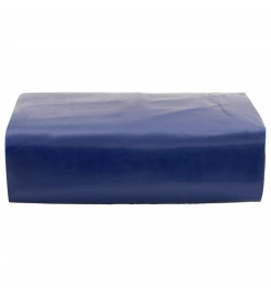 Bâche bleu 1,5x10 m 600 g/m²