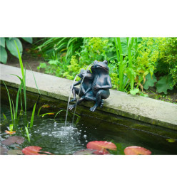 Ubbink Fontaine de jardin 2 grenouilles 22 cm 1386074