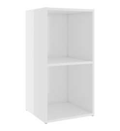 Meubles TV 4 pcs Blanc brillant 72x35x36,5 cm Aggloméré