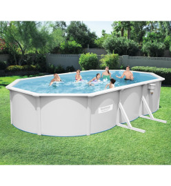 Bestway Piscine encadrée hors sol ovale Hydrium 610x360x120 cm