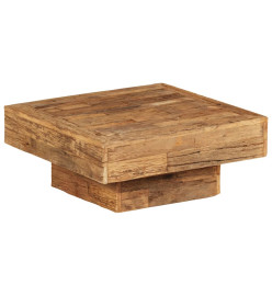 Table basse Bois de récupération massif 70 x 70 x 30 cm