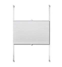 Store plissé 50x125 cm Blanc