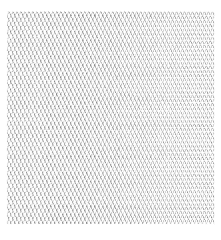 Panneau de grillage de jardin Acier inox 50x50 cm 45x20x4 mm