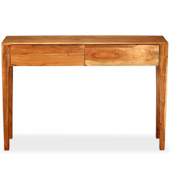 Table console Bois massif 118 x 30 x 80 cm