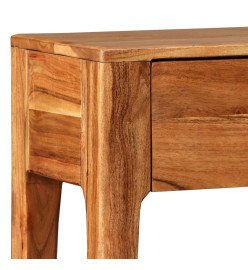 Table console Bois massif 118 x 30 x 80 cm