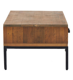 Table basse 90x50x35 cm Bois de pin massif