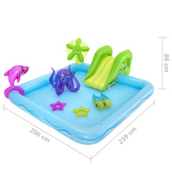 Bestway Centre jeu d'aquarium fantastique 239x206x86 cm