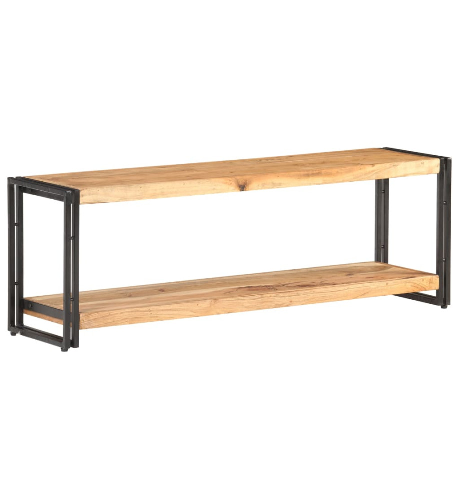 Meuble TV 120x30x40 cm Bois d'acacia massif