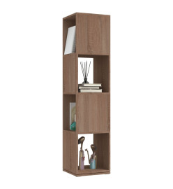 Armoire rotative Chêne Sonoma 34,5x34,5x147,5 cm Aggloméré