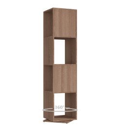 Armoire rotative Chêne Sonoma 34,5x34,5x147,5 cm Aggloméré