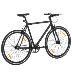 Vélo à pignon fixe noir 700c 59 cm