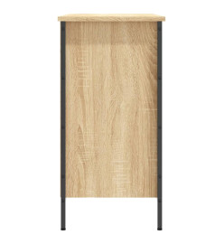 Armoire à chaussures chêne sonoma 100x35x70cm bois d'ingénierie