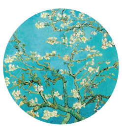 WallArt Papier peint cercle Almond Blossom 190 cm