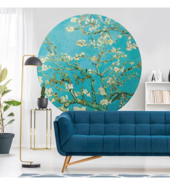 WallArt Papier peint cercle Almond Blossom 190 cm