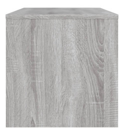 Meuble TV sonoma gris 120x34x37 cm bois d'ingénierie