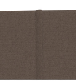 Panneaux muraux 12 pcs Taupe 60x30 cm Tissu 2,16 m²