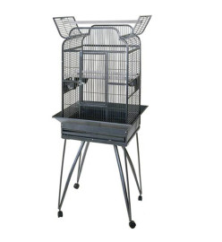 Strong Cages pour perroquets Villa Andrea Gris 68 x 55 x 160 cm