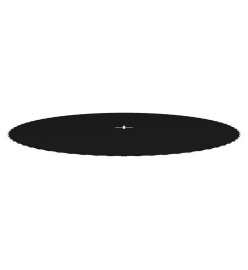 Tapis de saut Tissu Noir pour trampoline rond de 3,96 m