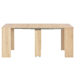 Table à dîner extensible Chêne Sonoma 175 x 90 x 75 cm