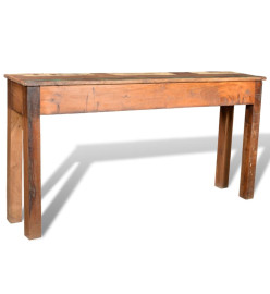 Table console avec 3 tiroirs Bois recyclé