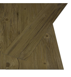 Planches de plancher autoadhésives 4,46 m² 3 mm PVC Marron