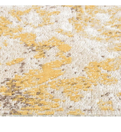 Tapis à tissage plat d'extérieur 80x250 cm Jaune