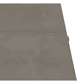 Panneaux muraux 12 pcs Gris clair 30x30 cm Velours 1,08 m²