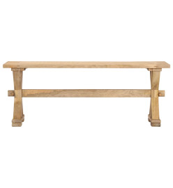 Banc d'entrée 120x35x45 cm Bois de manguier solide