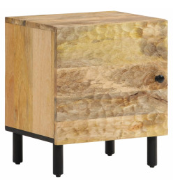Table de chevet 40x33x46 cm Bois de manguier solide