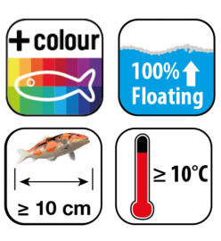 Ubbink Nourriture pour poissons Heiko Koi Colour Menu 3 mm 3 L