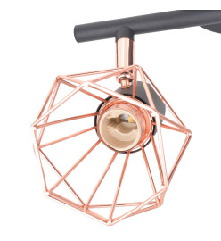 Plafonnier avec 2 ampoules LED à filament 8 W