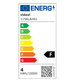 Plafonnier avec 2 ampoules LED à filament 8 W