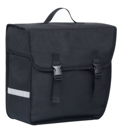 Sac de vélo simple pour porte-bagages étanche 21 L Noir