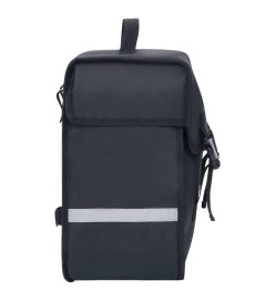 Sac de vélo simple pour porte-bagages étanche 21 L Noir