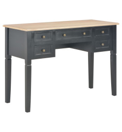 Bureau Noir 109,5 x 45 x 77,5 cm Bois