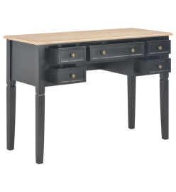 Bureau Noir 109,5 x 45 x 77,5 cm Bois