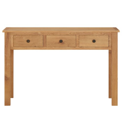 Coiffeuse 110x40x75 cm Bois de chêne massif
