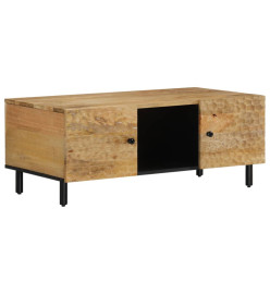 Table basse 100x54x40 cm bois de manguier massif