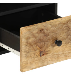 Meuble TV 70x33x46 cm Bois massif de manguier