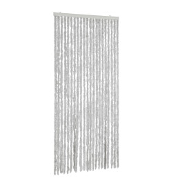 Rideau anti-mouches gris 56x185 cm chenille